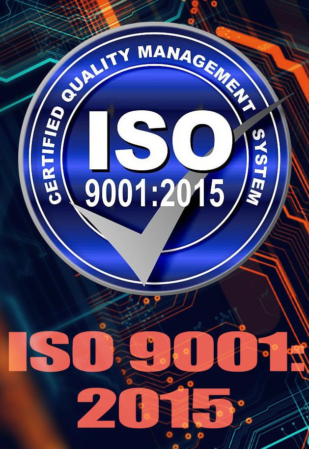 ISO Certified 9001:2015 Quality Management Systems